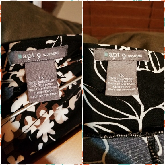 Woman's Apt 9 A-Line flare skirts - Picture 2 of 4